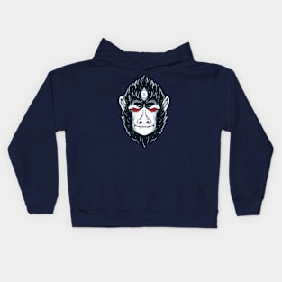 eyed gorilla Kids Hoodie